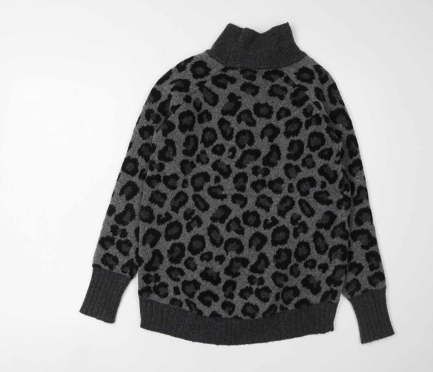 Womens UK Size XS Cynthia Rowley Grey Pullover Jumper