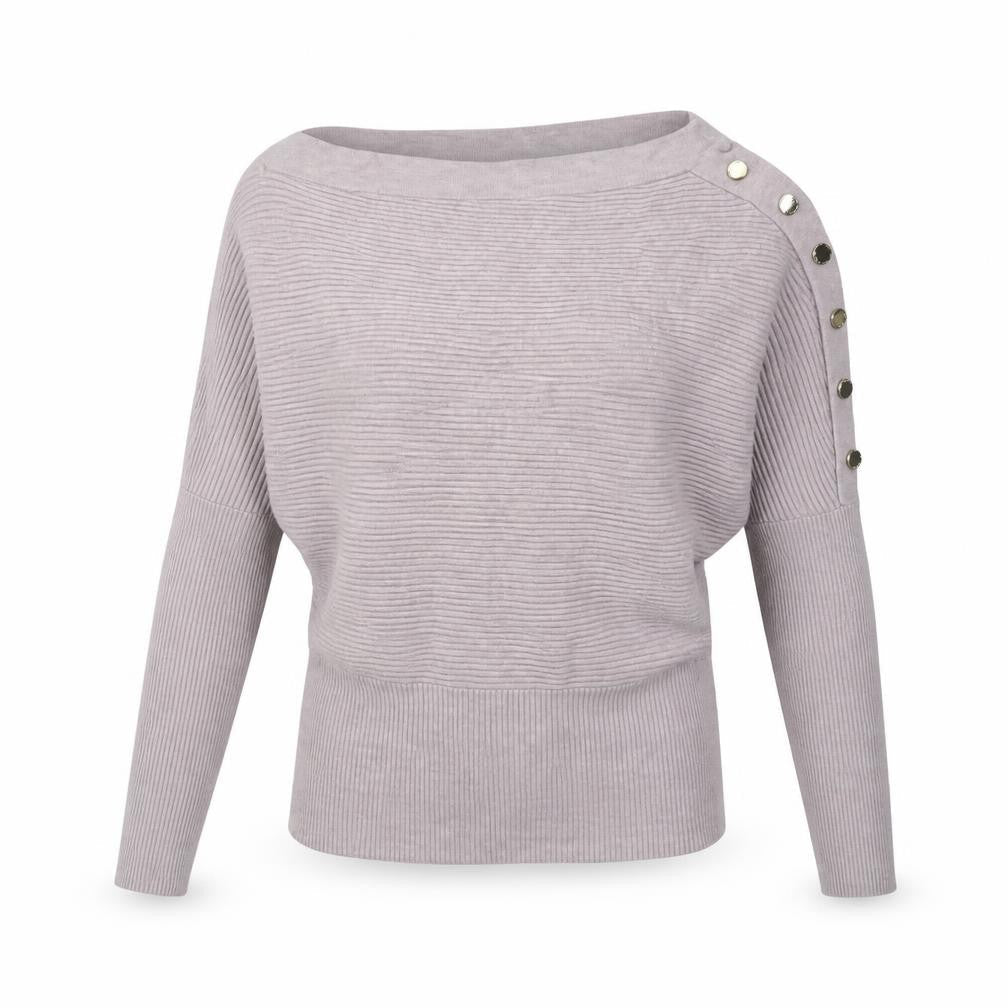 Womens UK Size S River Island Grey Pullover Jumper