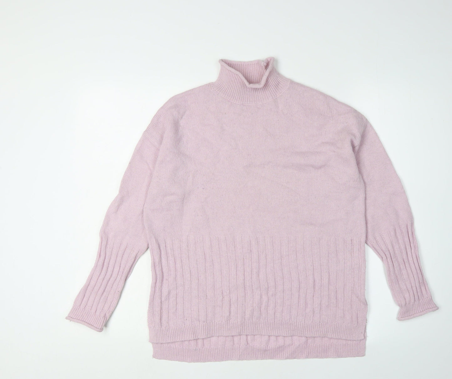 Womens UK Size S Marks and Spencer Pink Pullover Jumper