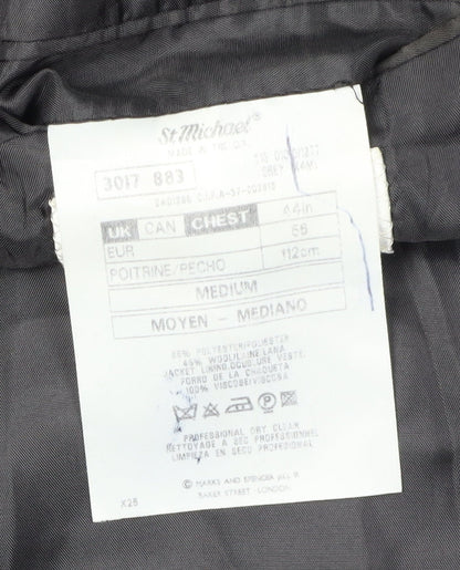 Mens UK Size 44 Marks and Spencer Regular Grey Suit Jacket