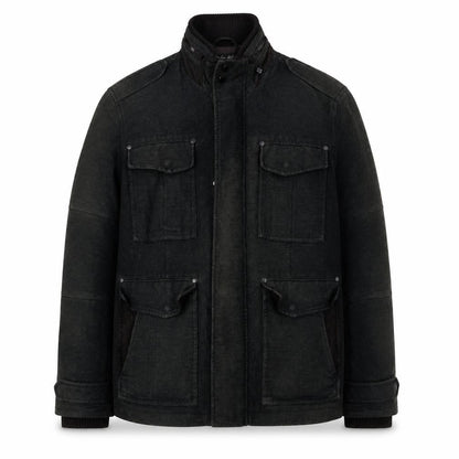Mens UK Size XL NEXT Black Military Jacket