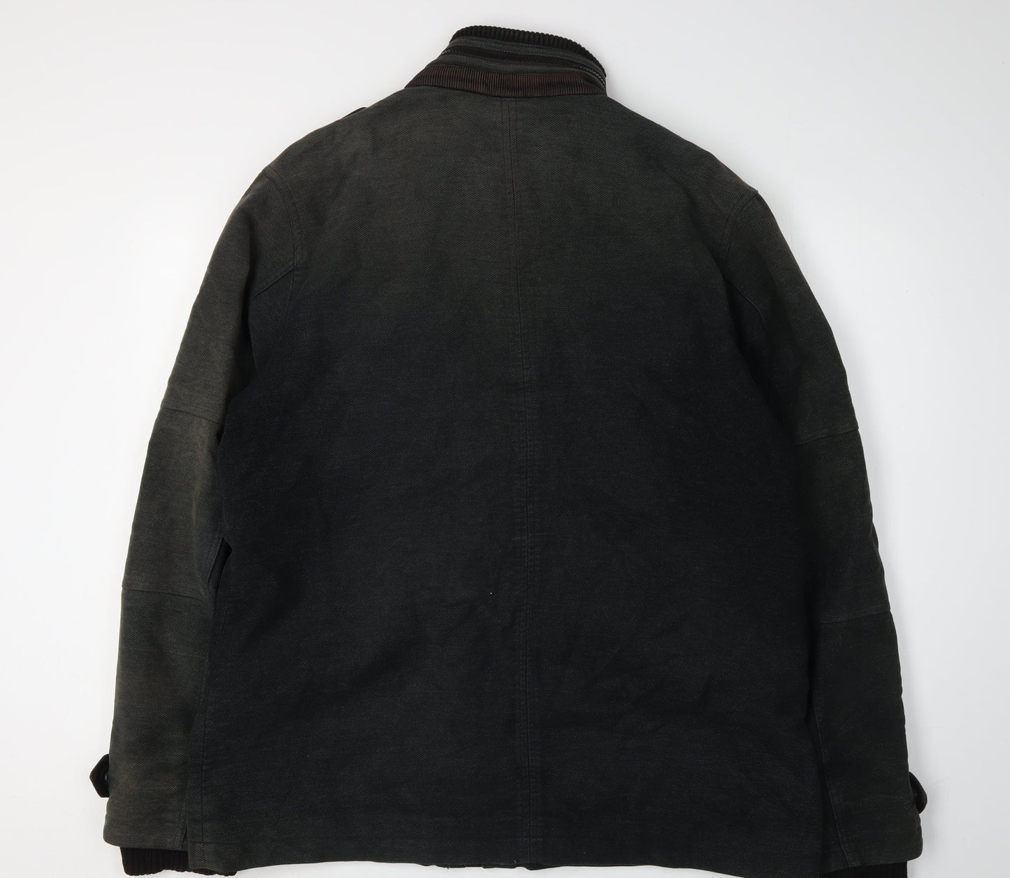 Mens UK Size XL NEXT Black Military Jacket