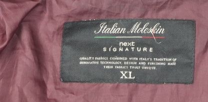 Mens UK Size XL NEXT Black Military Jacket