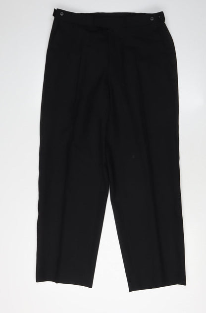 Marks and Spencer Men's Black Dress Pants, M, Excellent