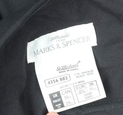 Marks and Spencer Men's Black Dress Pants, M, Excellent