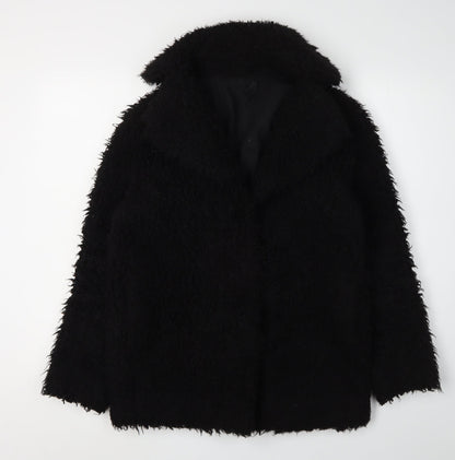 Womens UK Size 6 Topshop Black Basic Jacket