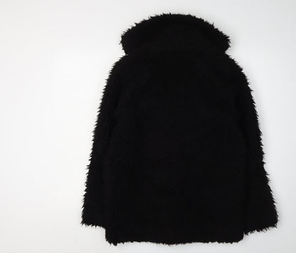 Womens UK Size 6 Topshop Black Basic Jacket
