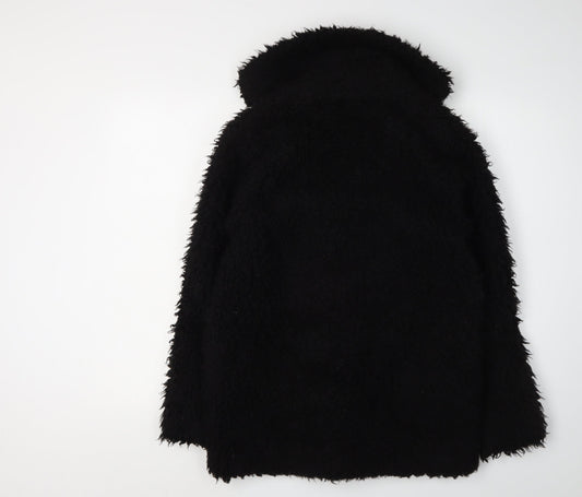 Womens UK Size 6 Topshop Black Basic Jacket