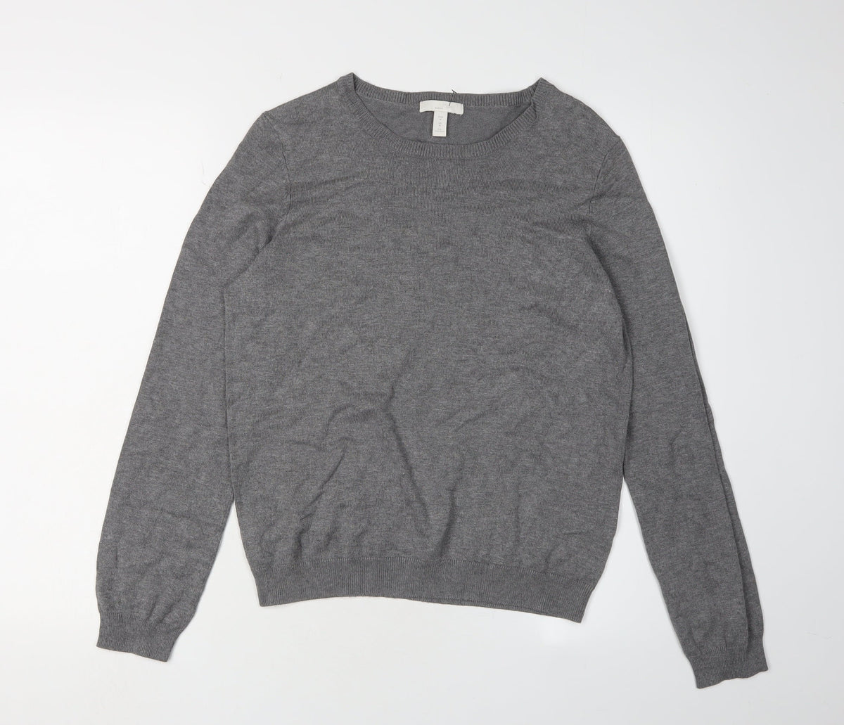 Womens UK Size M H&M Grey Pullover Jumper
