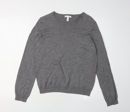 Womens UK Size M H&M Grey Pullover Jumper