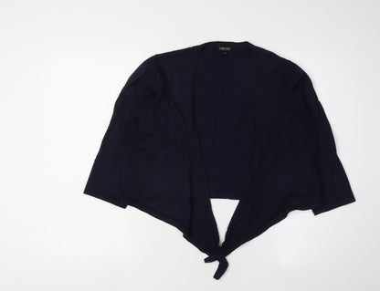 Collection by First Avenue Women's Blue Wrap Jumper, Size M