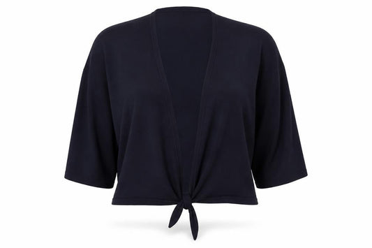 Collection by First Avenue Women's Blue Wrap Jumper, Size M