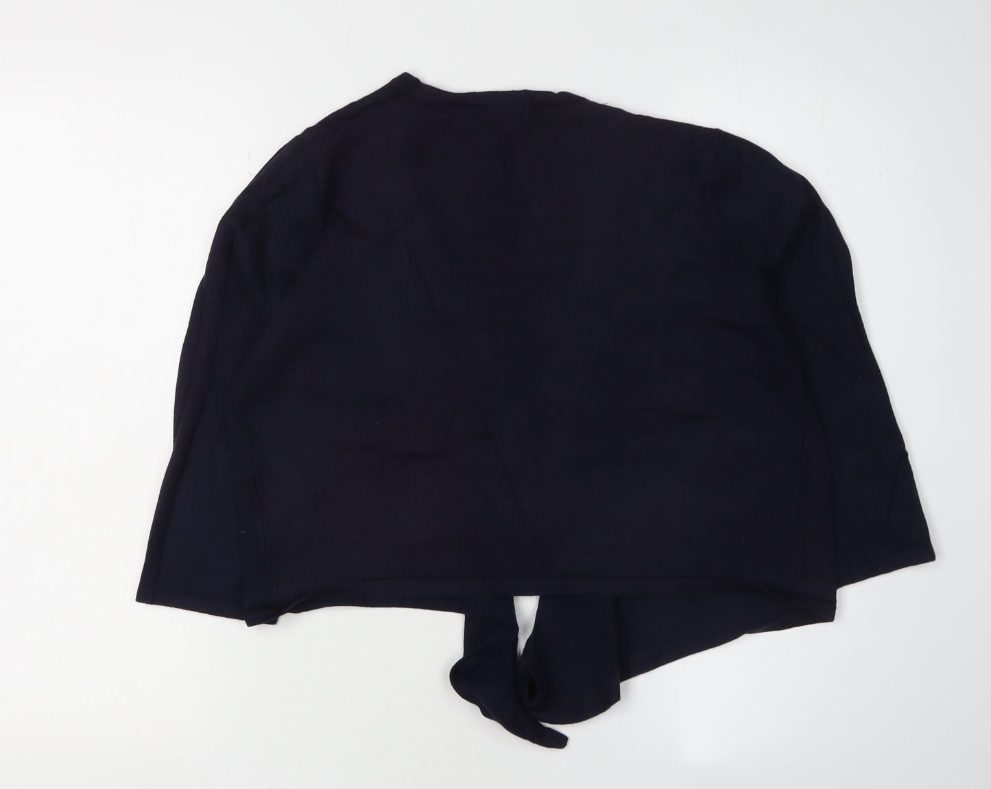 Collection by First Avenue Women's Blue Wrap Jumper, Size M