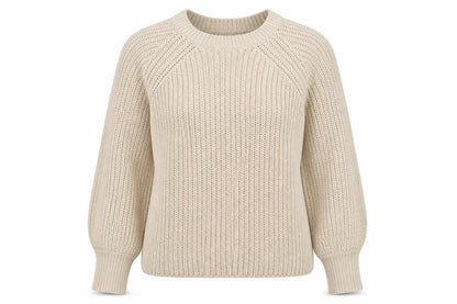 Womens UK Size L Only Beige Pullover Jumper