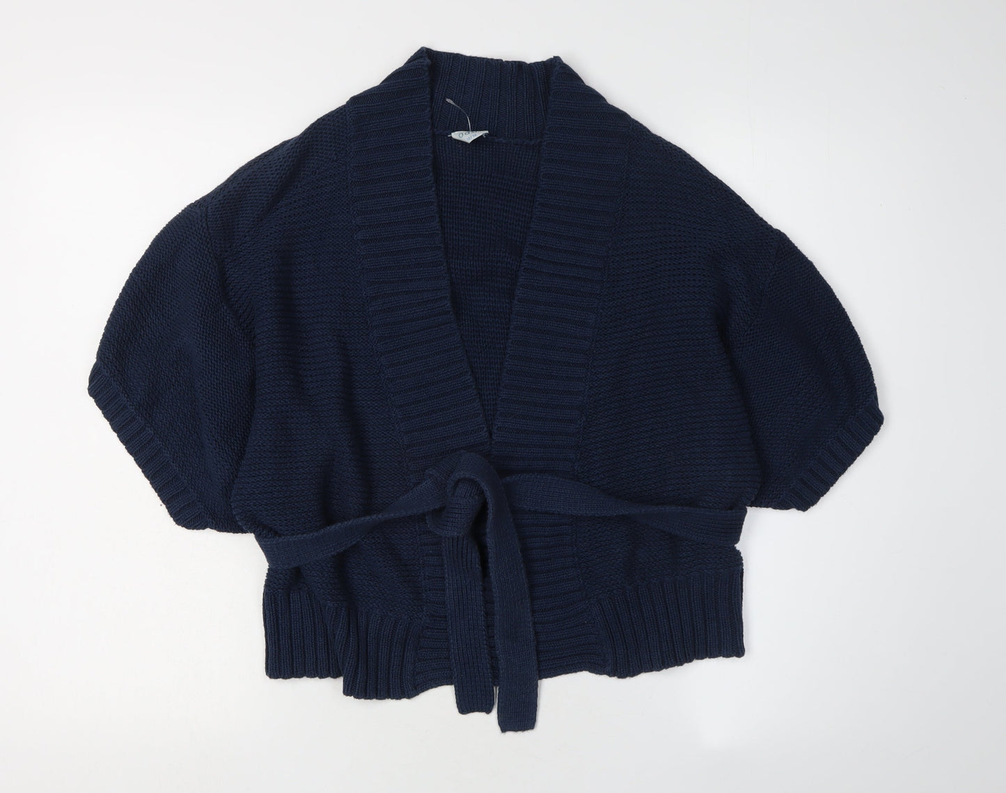 Womens UK Size 12 Oasis Blue Cardigan Jumper