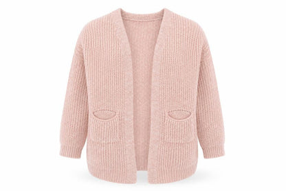 Womens UK Size M Boohoo Pink Cardigan Jumper