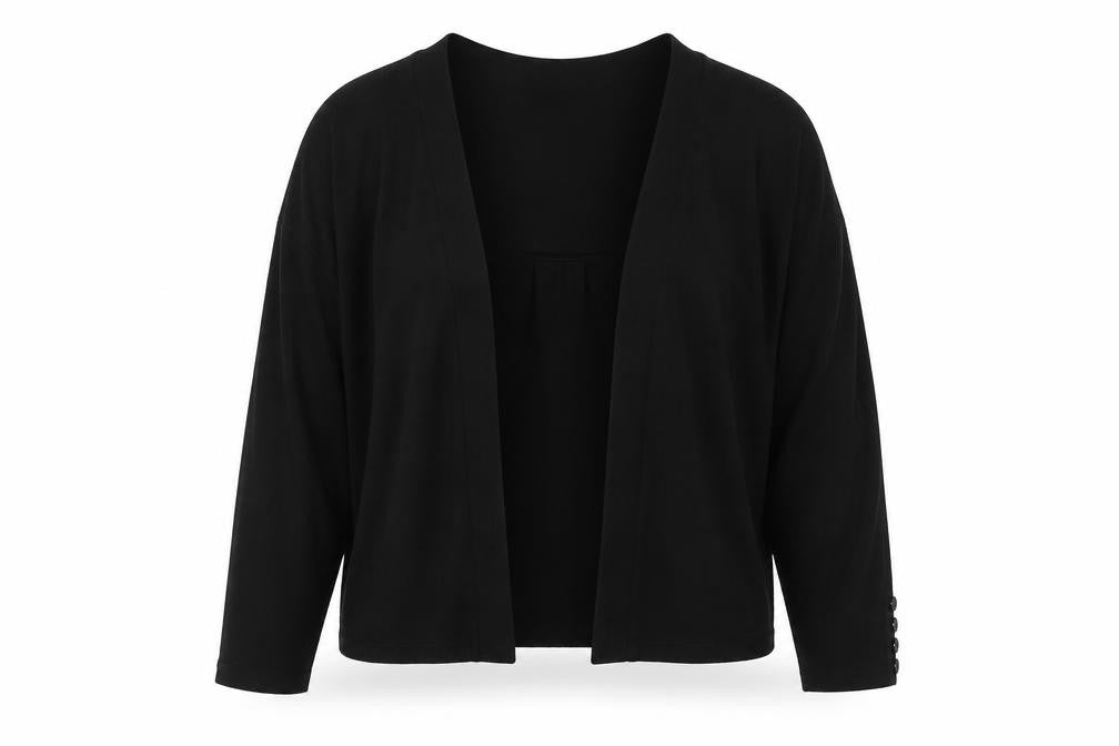 Womens UK Size M Wallis Black Cardigan Jumper