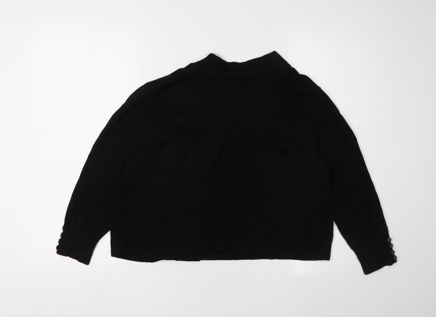 Womens UK Size M Wallis Black Cardigan Jumper