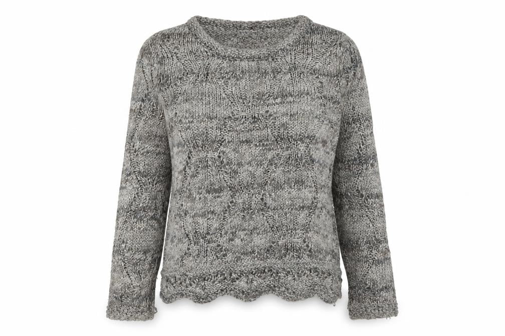 Womens UK Size 14 Marks and Spencer Grey Pullover Jumper