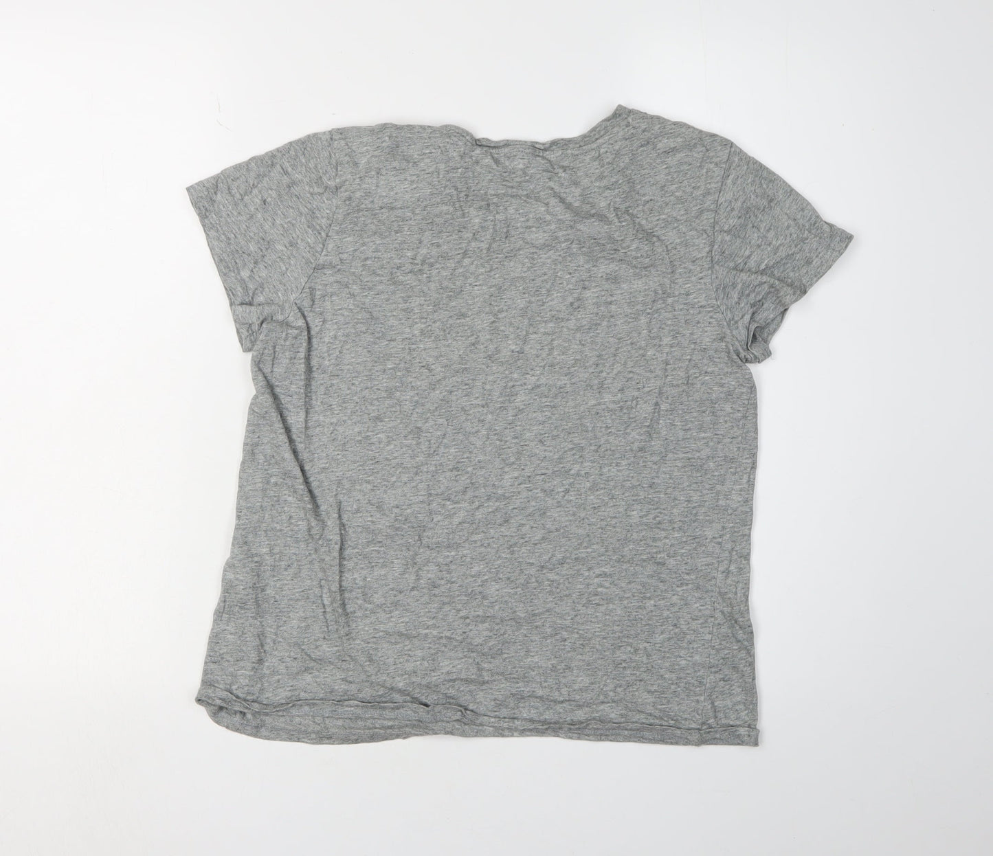 Unisex Adults UK Size M Levi's Grey Basic T-Shirt