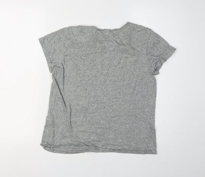 Unisex Adults UK Size M Levi's Grey Basic T-Shirt