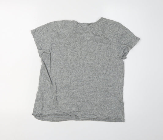 Unisex Adults UK Size M Levi's Grey Basic T-Shirt