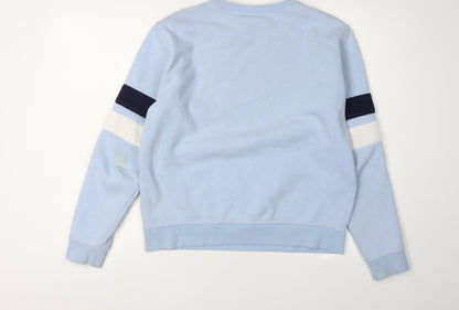 Fila Blue Unisex Adults M Logo Sweatshirt