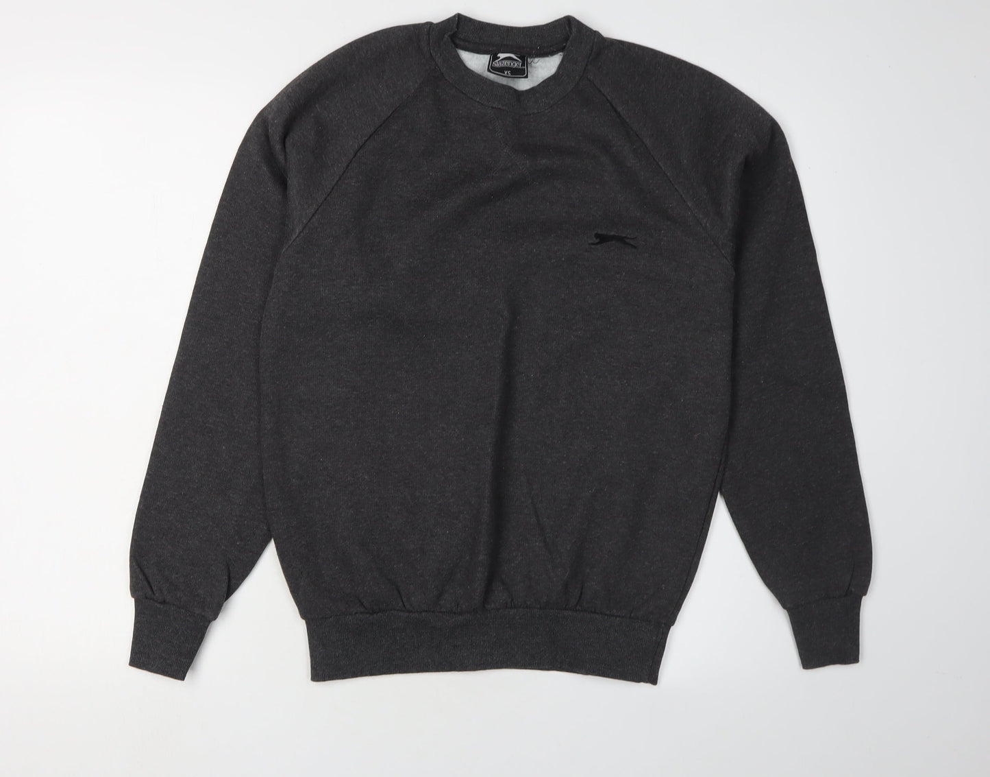 Mens UK Size XS Slazenger Black Pullover Sweatshirt
