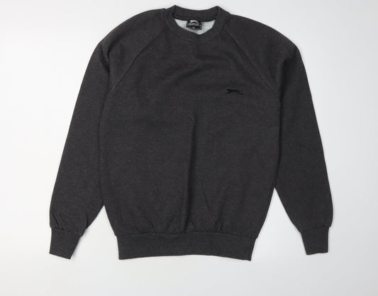 Mens UK Size XS Slazenger Black Pullover Sweatshirt