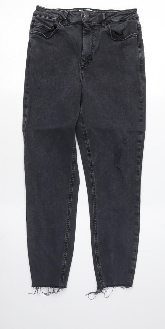 New Look Women's Black Skinny Jeans Size 12