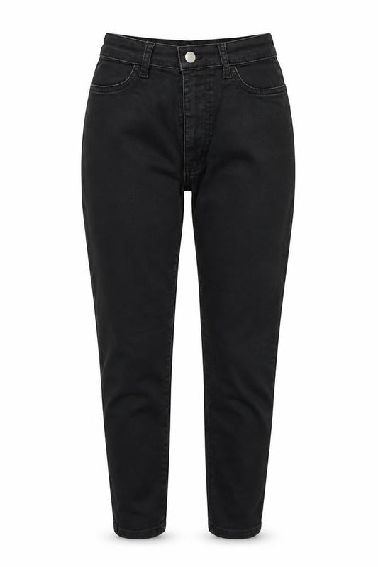 Womens UK Size S Boohoo Regular Fit Skinny Black Jeans