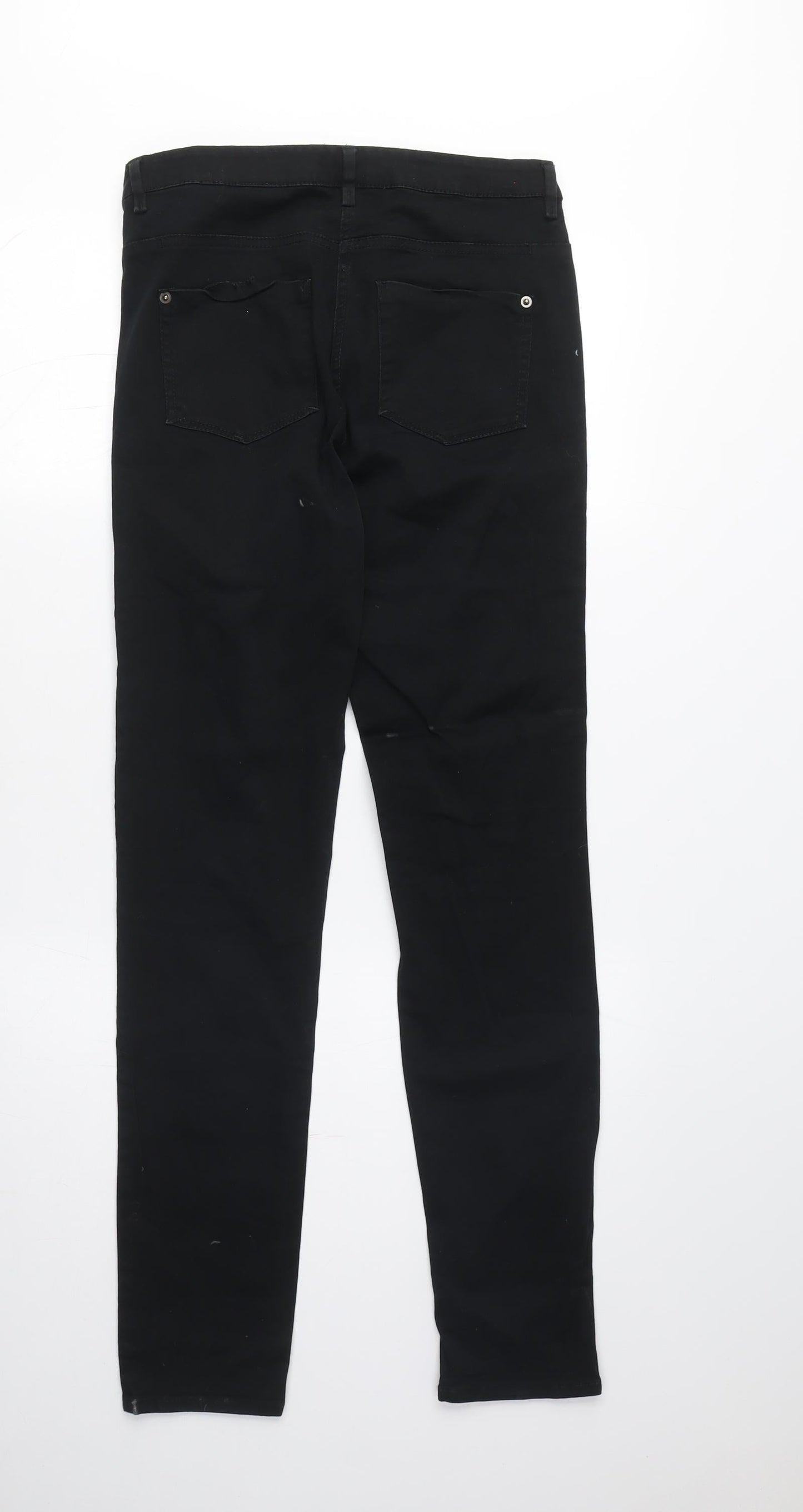 Women's Black Skinny Jeans, Size 10, Slim Fit