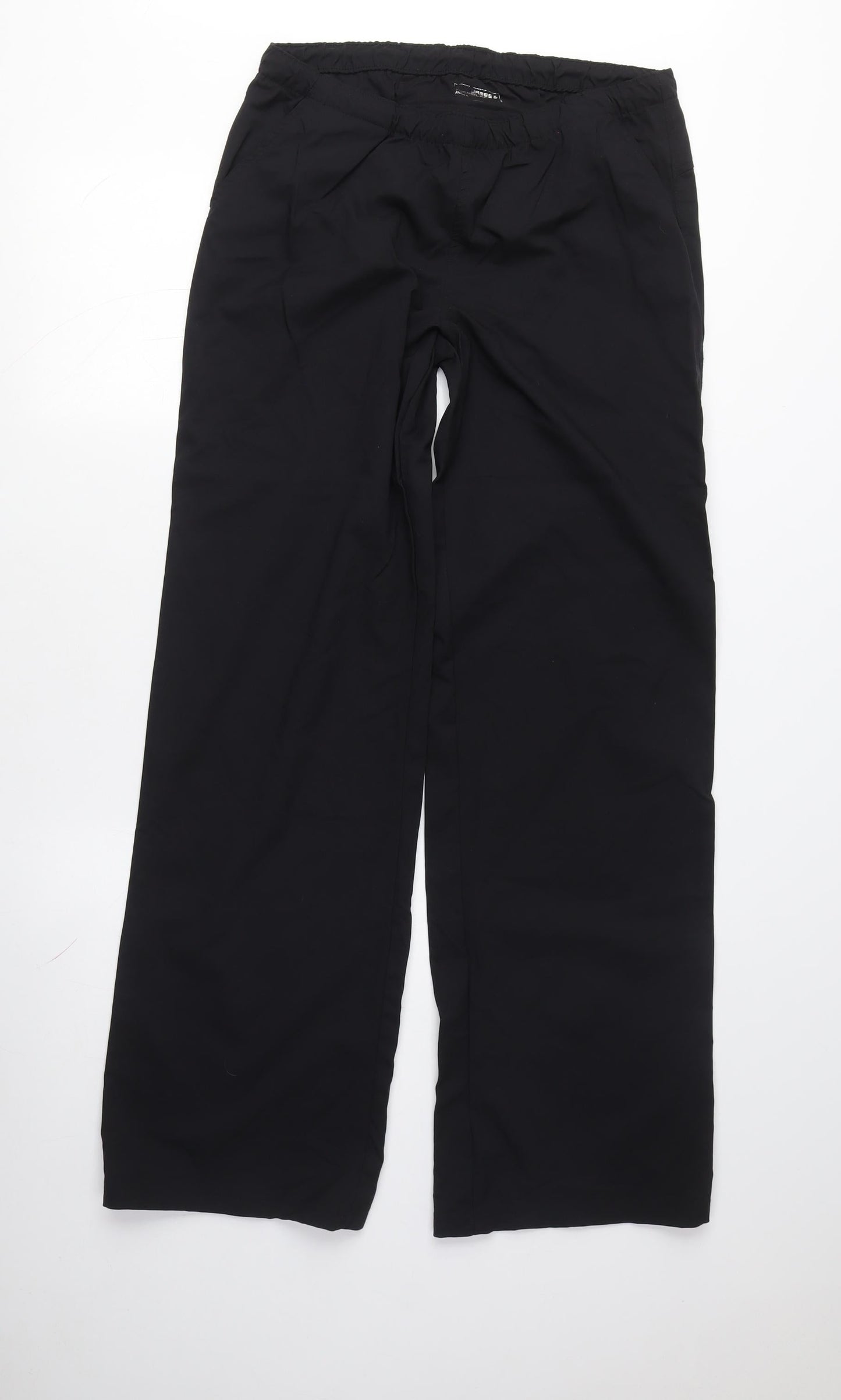 James & Nicholson Unisex Black L Jogger Trousers