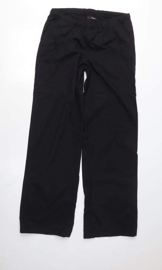 James & Nicholson Unisex Black L Jogger Trousers