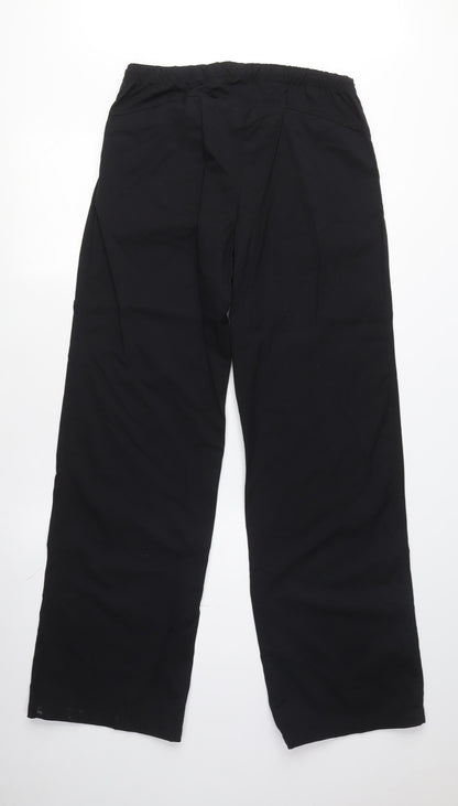 James & Nicholson Unisex Black L Jogger Trousers