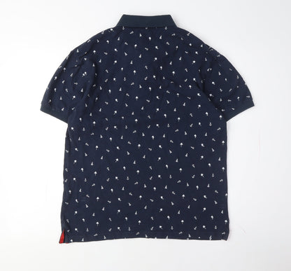 Mens UK Size S The Time Of Bocha Cotton Polo Shirt
