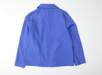 Unisex Adults UK Size M BNW Collection Blue Basic Jacket