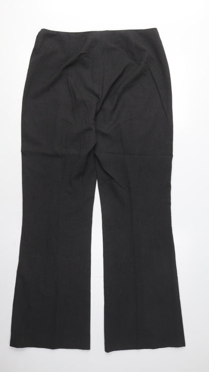 Womens UK Size 12 Marks and Spencer  Dress Pants Black Trousers