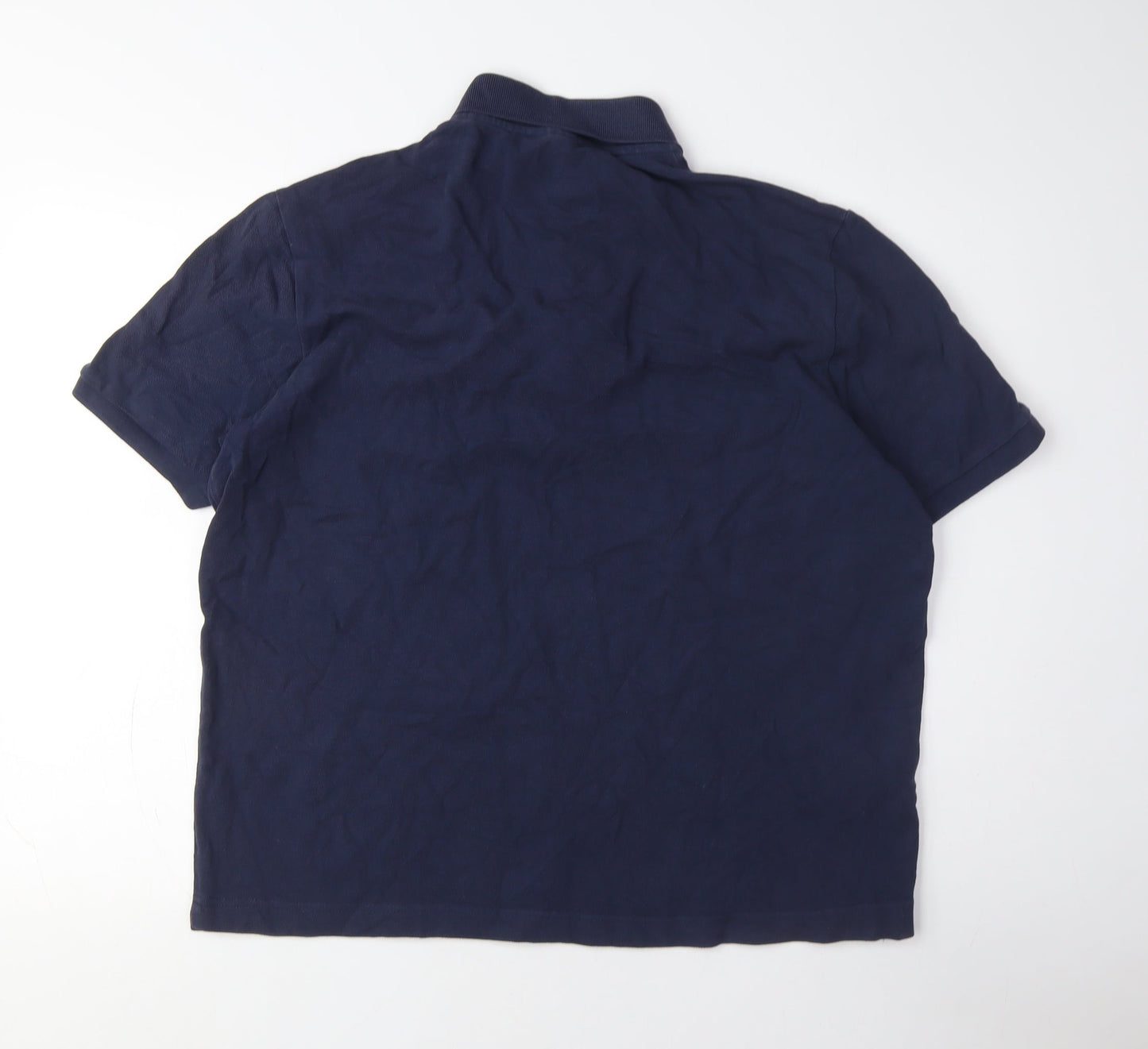 Marks and Spencer Men's Blue XL Regular Fit Polo