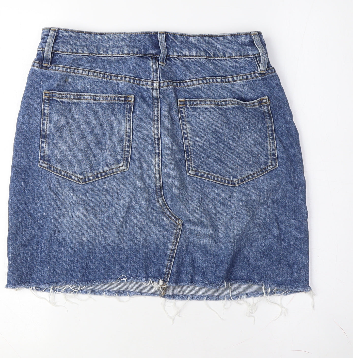 Womens UK Size 10 Red Herring Straight & Pencil Denim Skirt