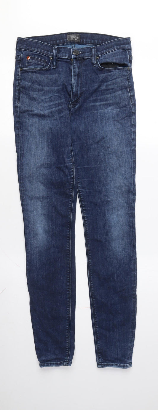 Hudson Women's Blue Skinny Jeans Size 10