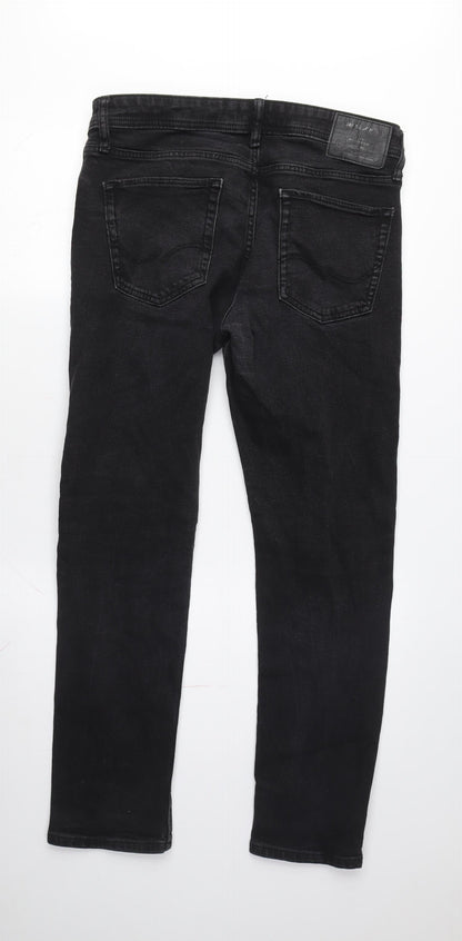 Jack & Jones Men's Black Slim Jeans 32W 32L
