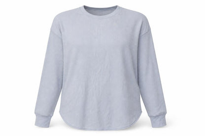 Uniqlo Grey Women's Pullover Sweatshirt Size L Comfortable Style