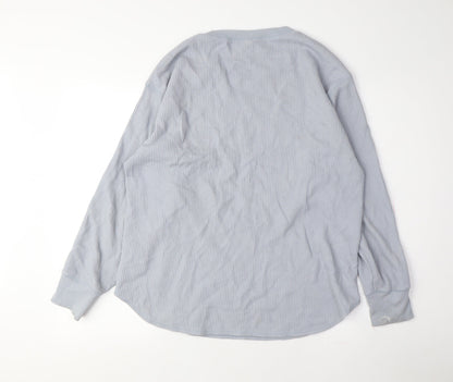 Uniqlo Grey Women's Pullover Sweatshirt Size L Comfortable Style