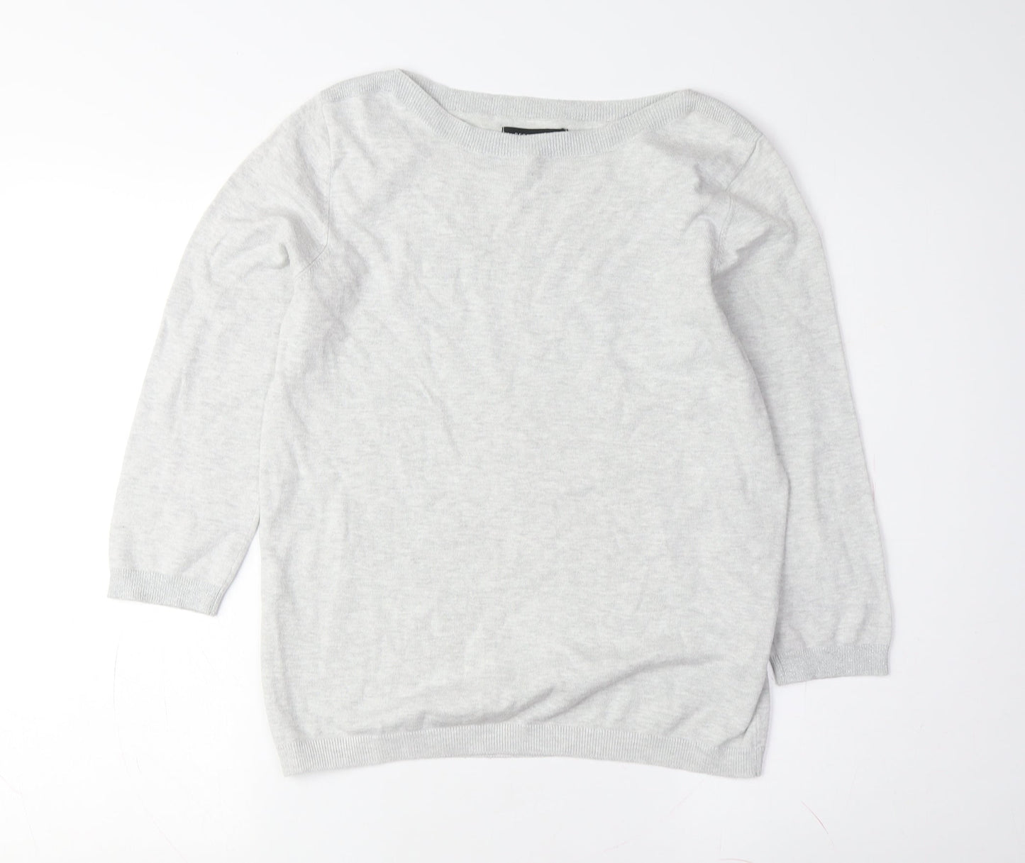 Womens UK Size M RESERVED Grey Pullover Jumper