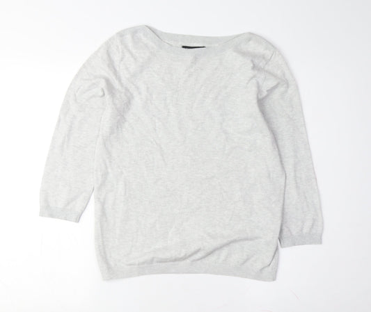 Womens UK Size M RESERVED Grey Pullover Jumper