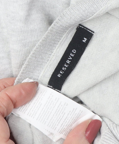 Womens UK Size M RESERVED Grey Pullover Jumper