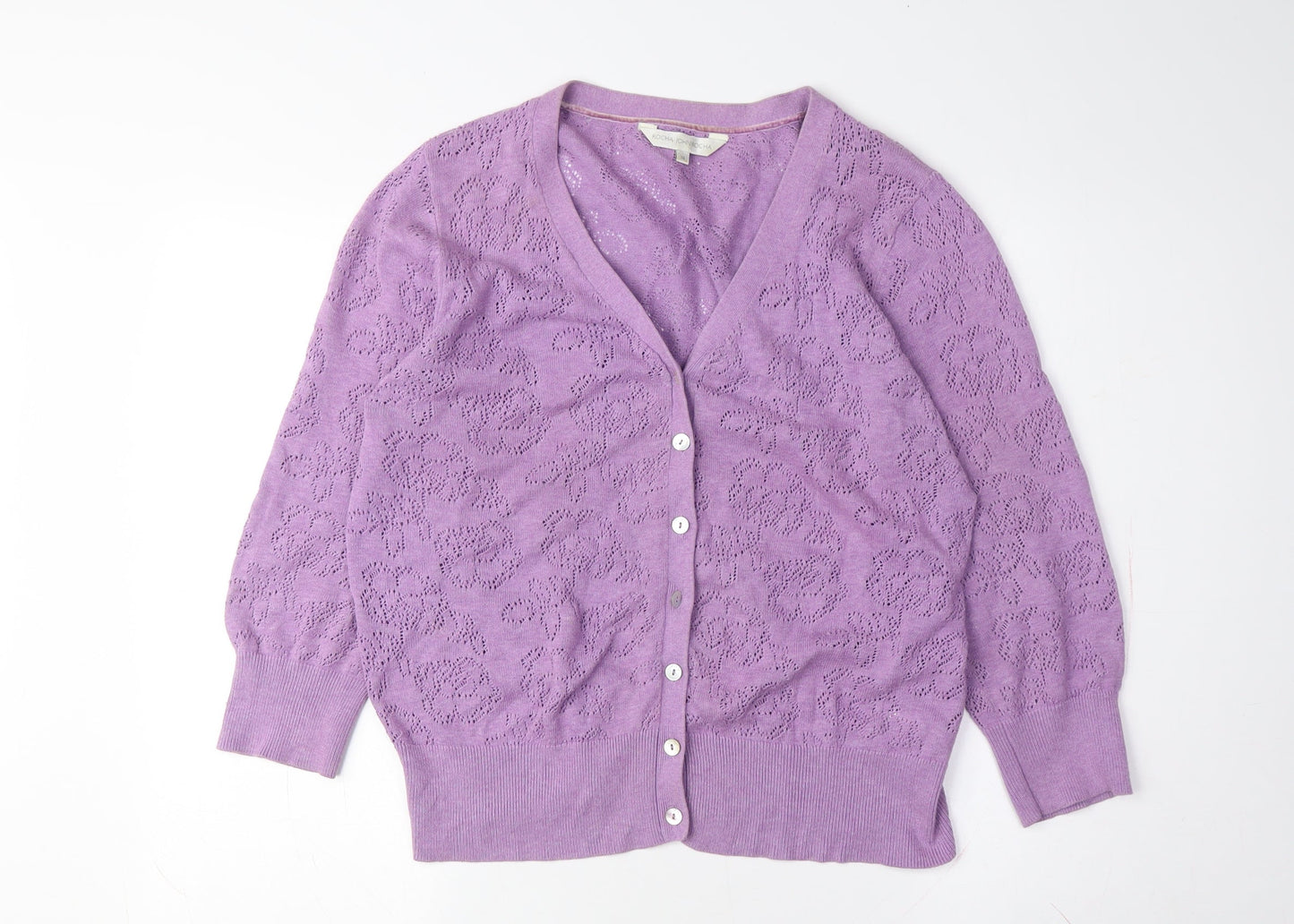 Corona Rocca Women's Purple Cardigan M