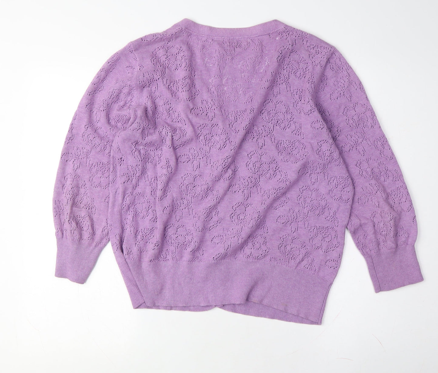 Corona Rocca Women's Purple Cardigan M
