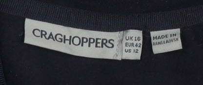 Craghoppers Women's Blue Pullover Sweatshirt, Size 16